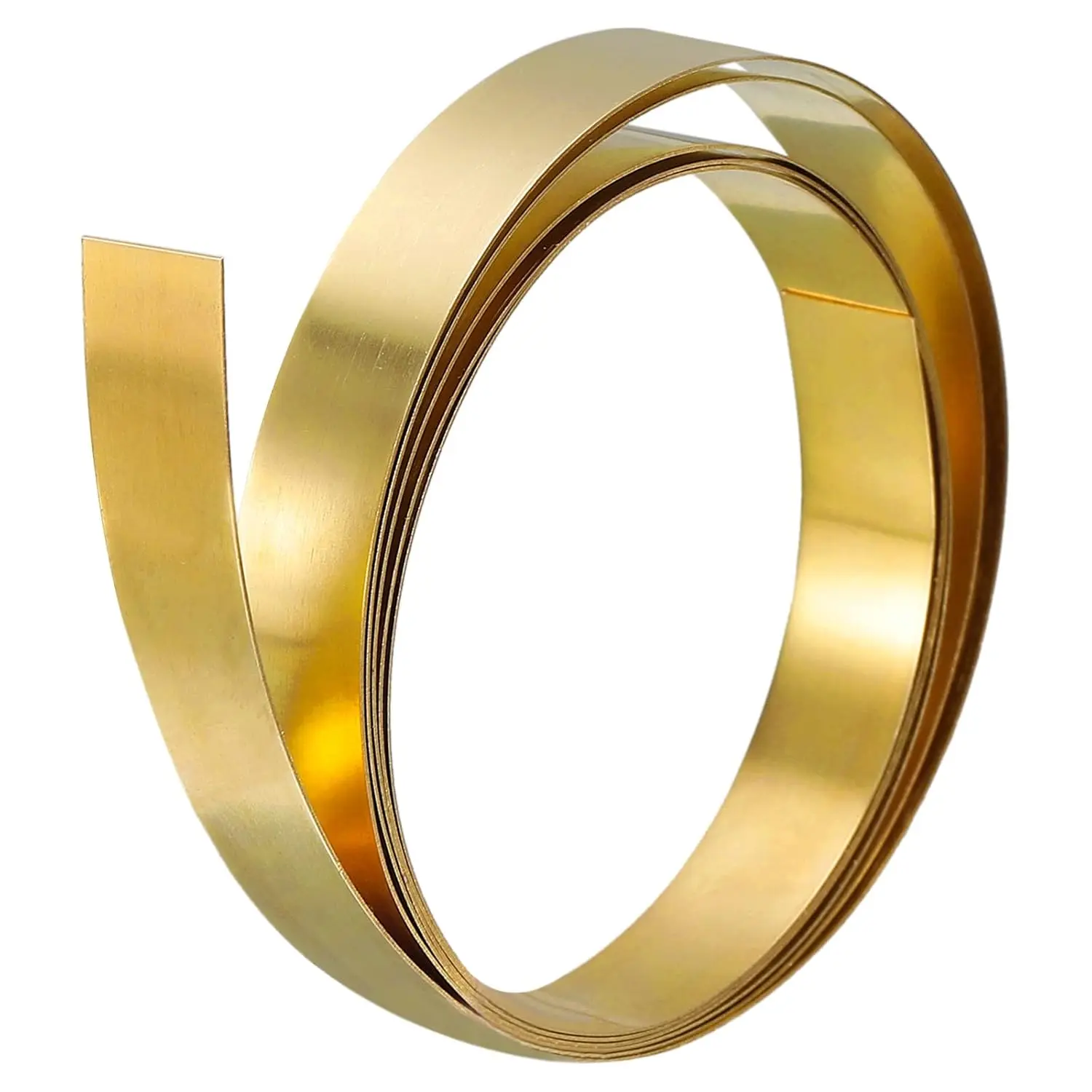Brass Sheet Roll, 0.012x0.394x39.370 in Brass Foil Roll Gold Brass Strip for Crafts, Electrical Repairs, Grounding