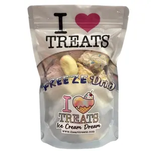 Freeze Dried Banana Split Ice Cream Dream 3.5 oz