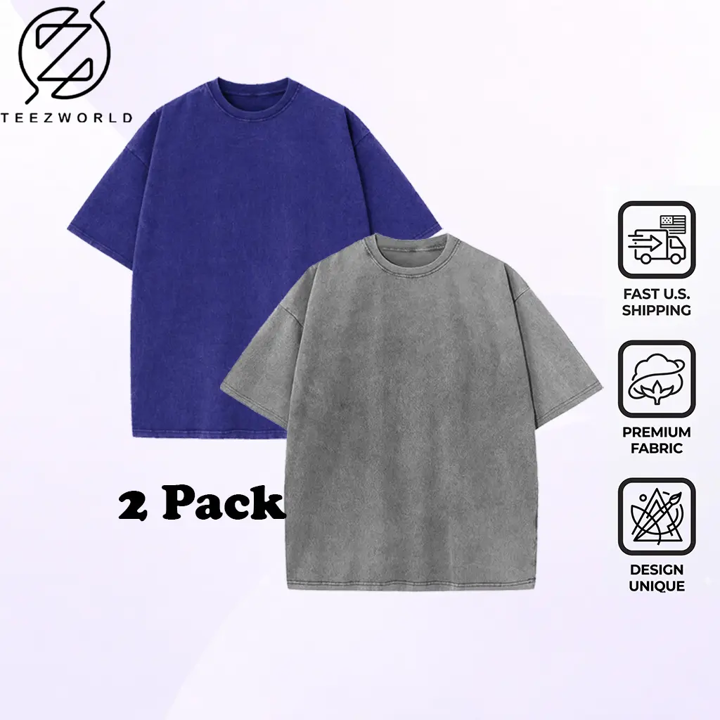 Pack 2 (Dark Gray + Royal Blue)