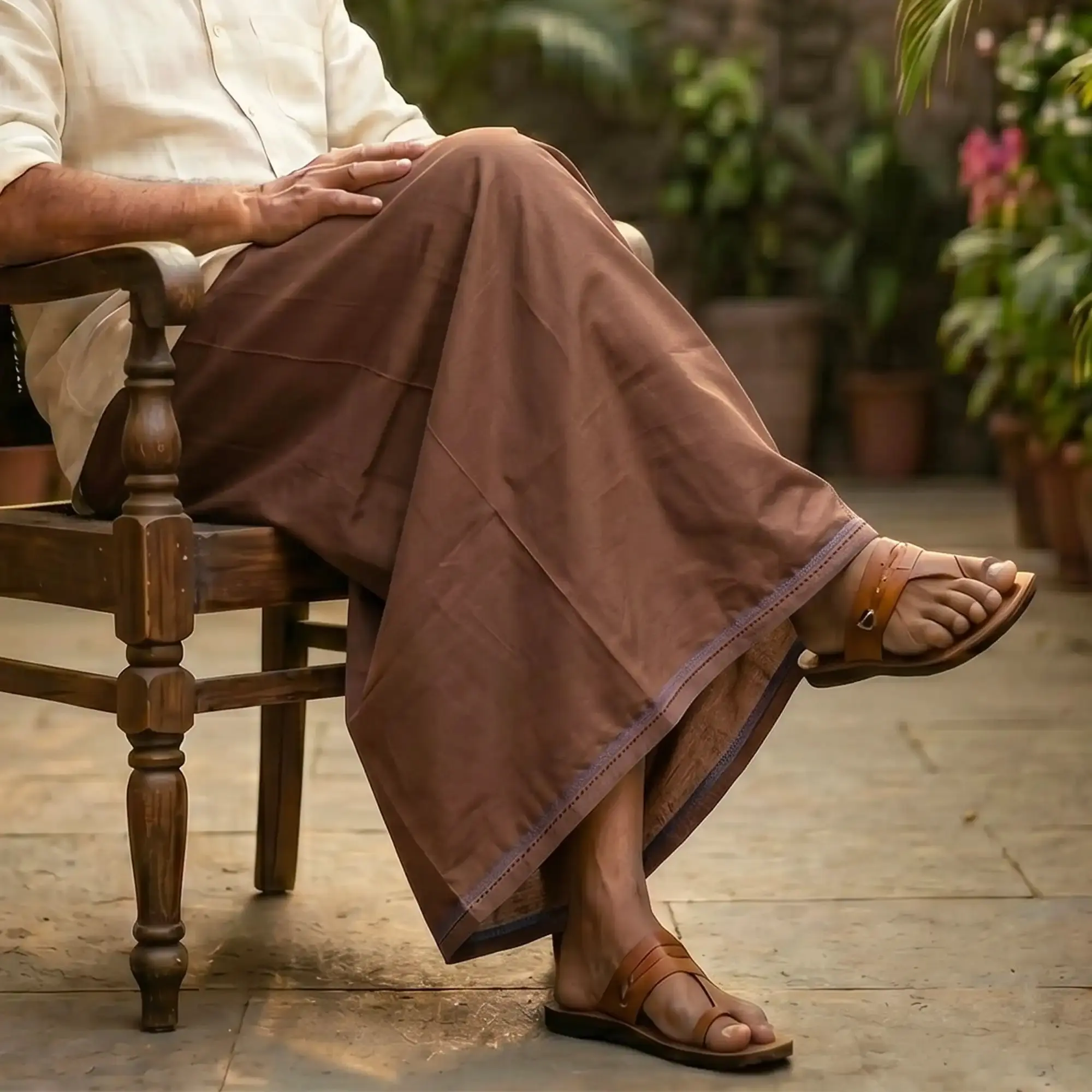 RegularX Lungi Cool Cotton for Warm Weather
