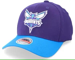 Mitchell & Ness Pl/Tl NBA Charlotte Hornets Wool 2 Tone Stretch Snapback