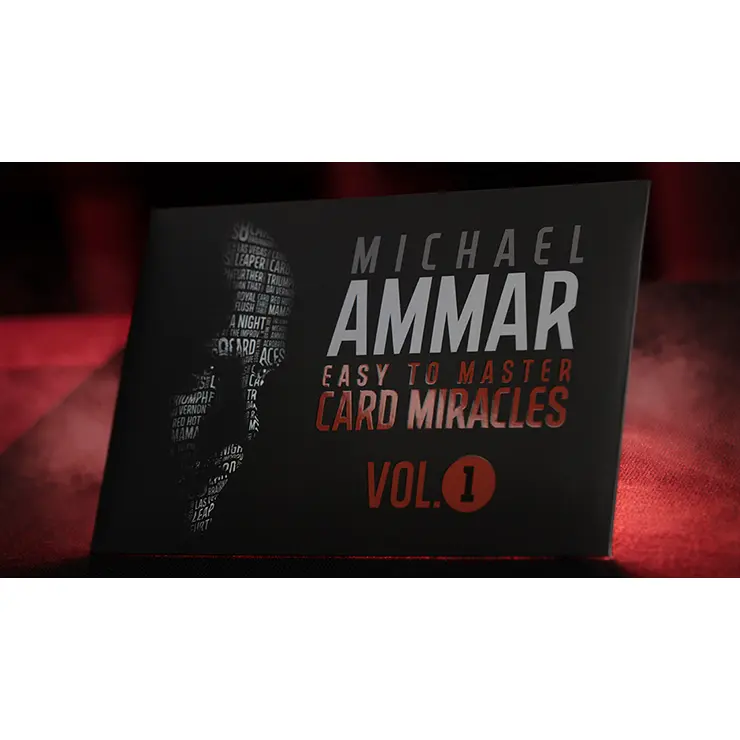 Easy to Master Card Miracles, Gimmicks and Online Instruction V1 by Michael Ammar