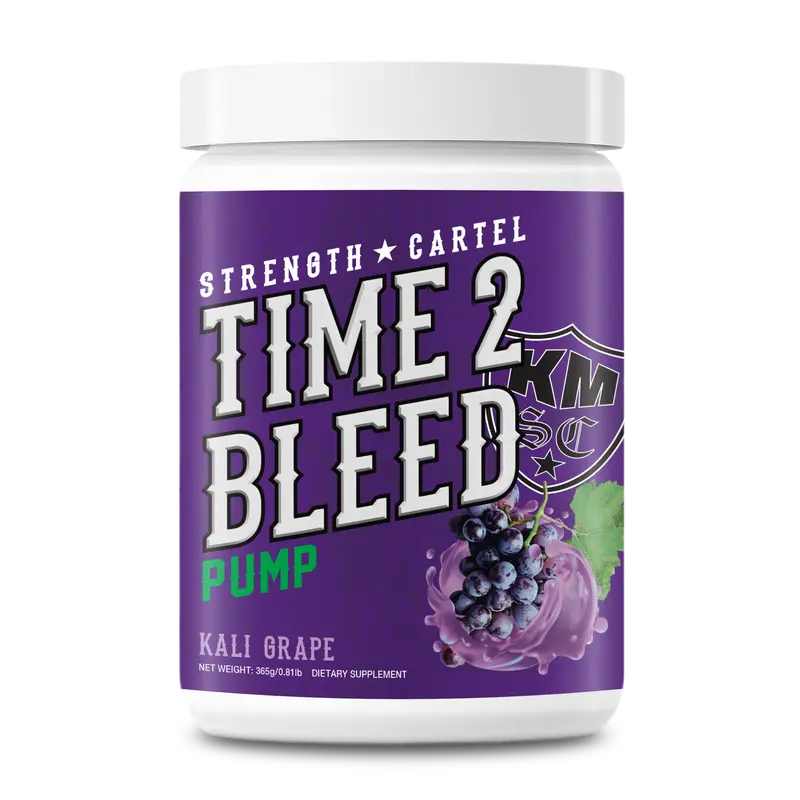 Time 2 Bleed Pump Nitro Oxide Powder - Kali Grape - 30 Servings