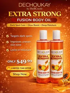 Dechoukay Extra Strong Fusion Body Oil (Dark Spot Care & Glow Boost)
