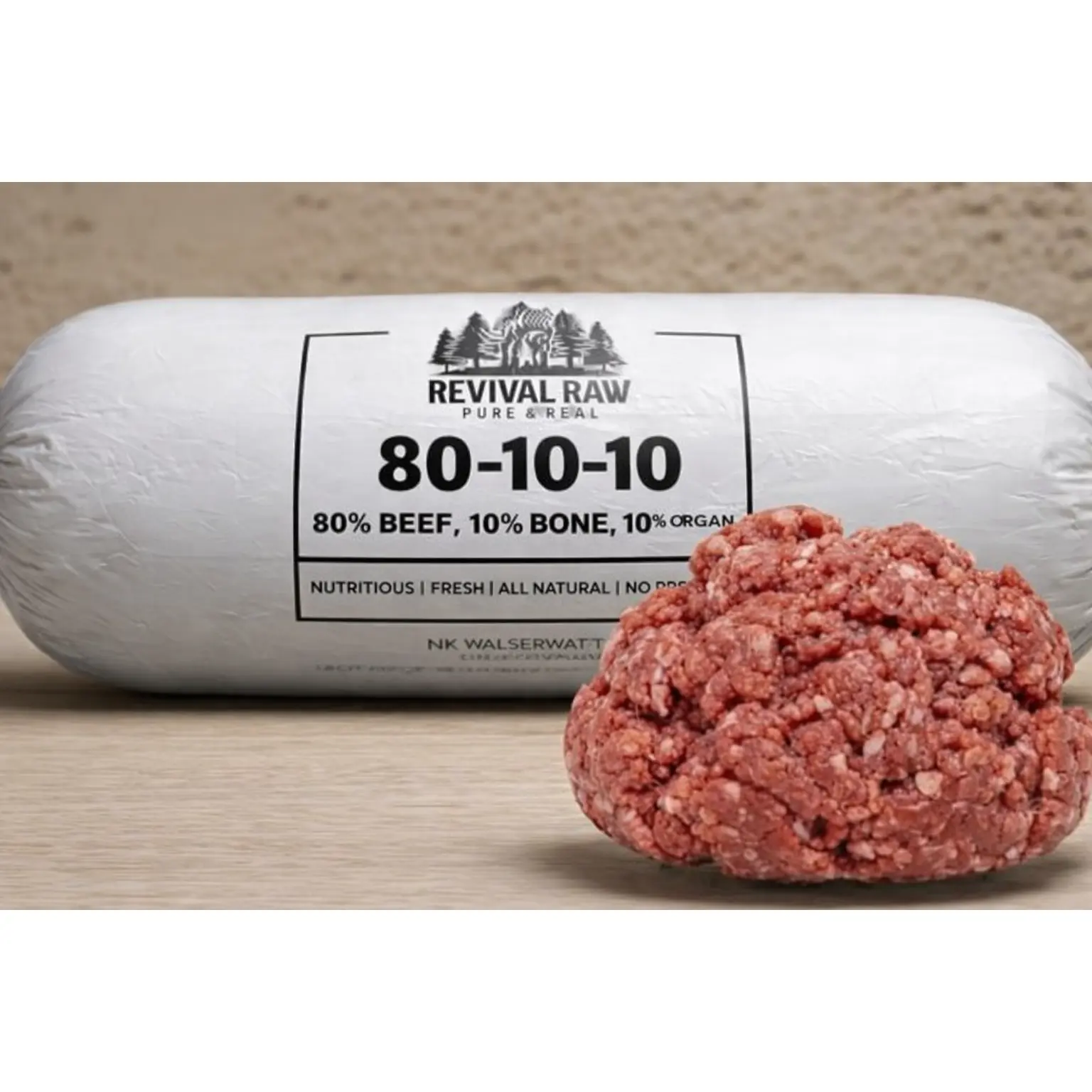 Revival Raw Beef 80/10/10