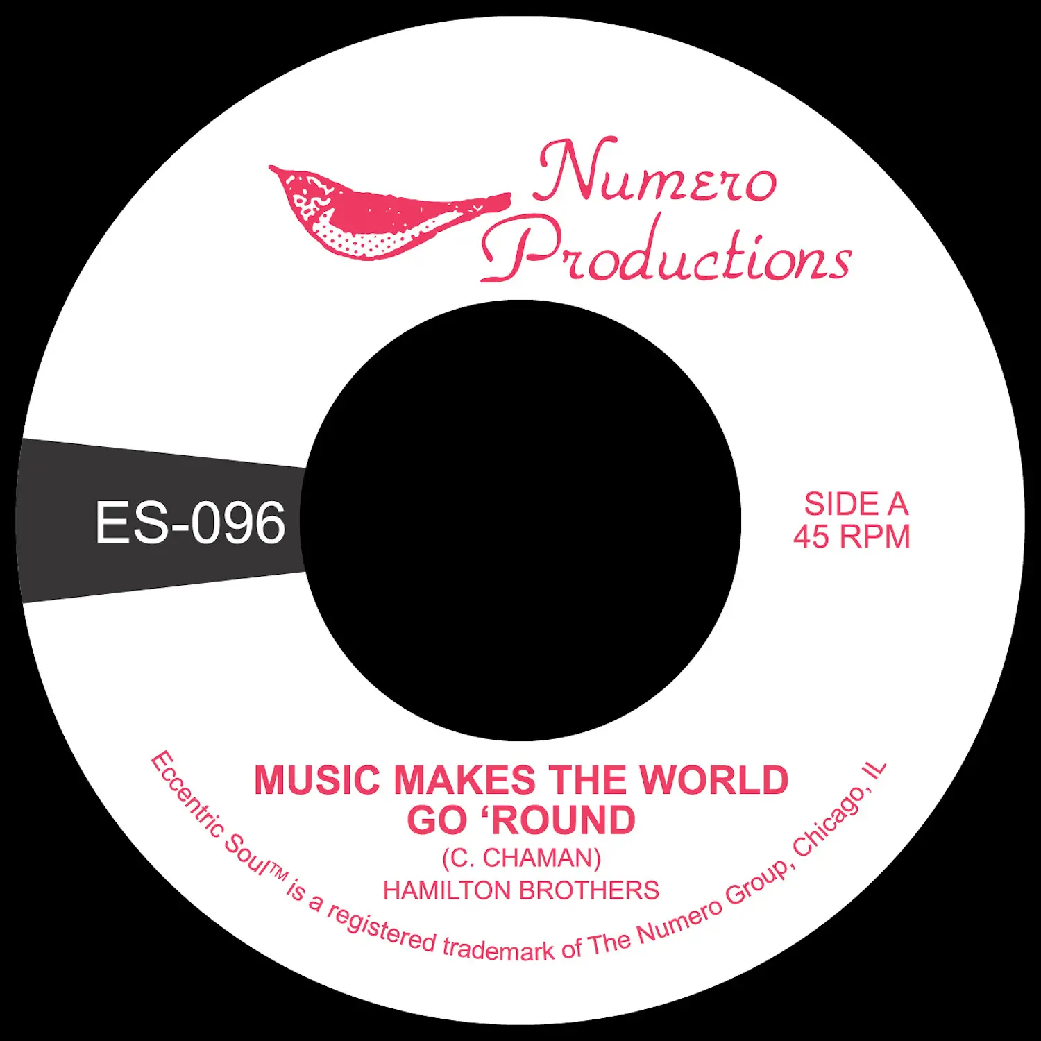 Hamilton Brothers - Music Makes the World Go 'Round  [7-INCH SINGLE VINYL RECORD]