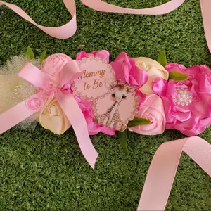Baby Shower Maternity Sash Baby Giraffe