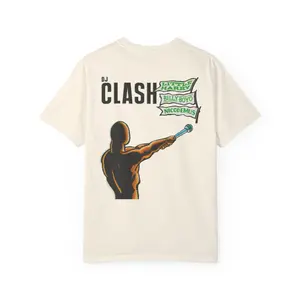 Vintage Reggae T-Shirt 70s Jamaica, Unisex Tee Shirt for Music Lovers, DJ Clash Graphic Tee, Retro Rasta Shirt, Festival Clothing, Hippie