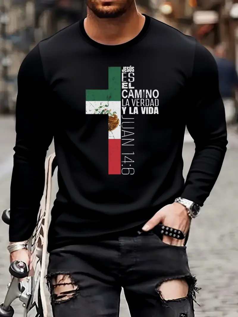 jesus graphic long sleeve - TikTok Shop