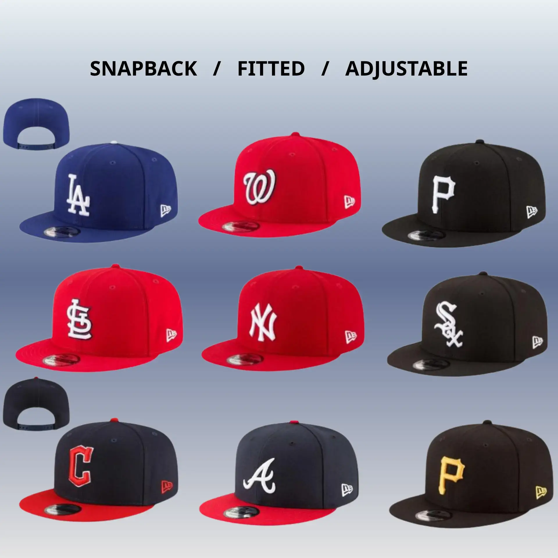 New Era MLB 59FIFTY Snapback Cap - NY Yankees/LA Dodgers Anniversary Patch, Unisex Classic Sport Streetwear Adjustable Collectible Headwear