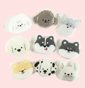 Cute Cartoon Dog Breed Acrylic Phone Grip Holder Strong Adhesive Multiple Breeds