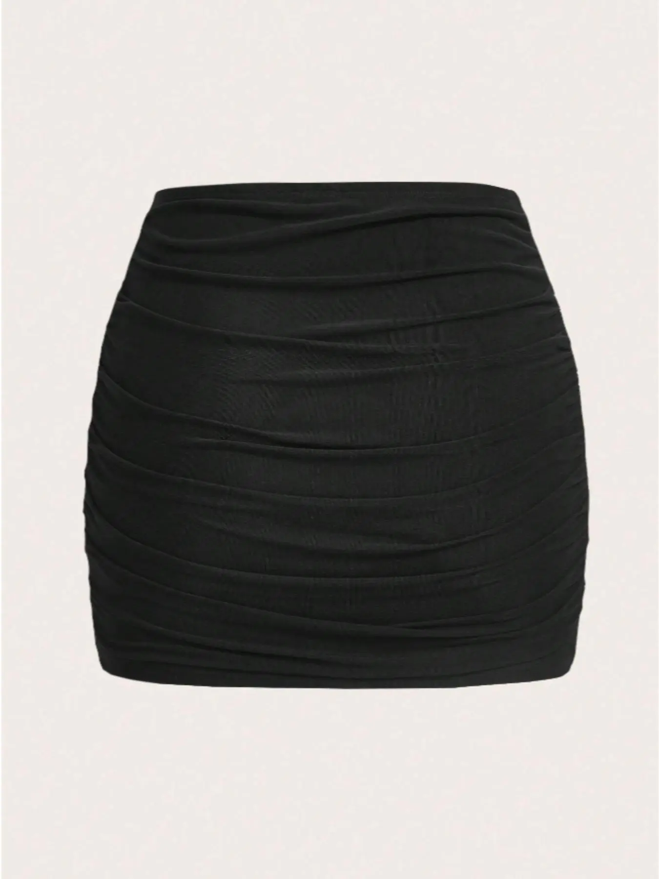 Women's Solid Color Wrap Skirt, Fashion Casual Pencil Skirt for Daily Outdoor Wear, Women Bottoms for Summer