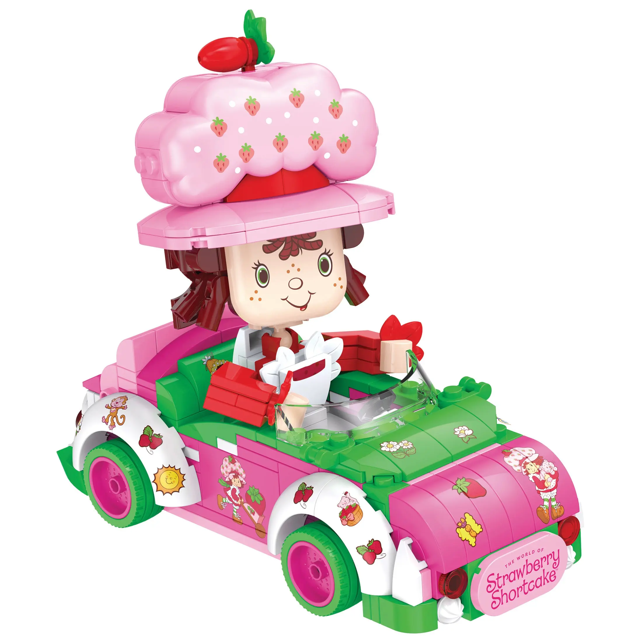 Brickcraft Strawberry Shortcake's Berry Cruiser Building Set