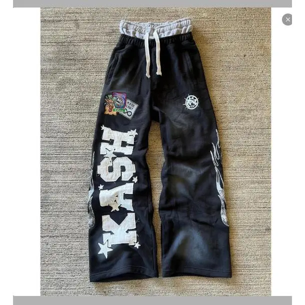 Black fake two pieces (same embroidery i