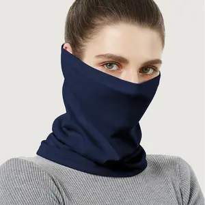 Multifunctional Neck Gaiter for Men and Women: 3-in-1 Stretchy Fleece Face Mask & Headwear for Outdoor Sports - Windproof Dustproof Cycling Ski Balaclava for Cold Weather