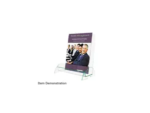 Euro-Style DocuHolder, 9-13/16w x 6-5/16d x 11h, Clear