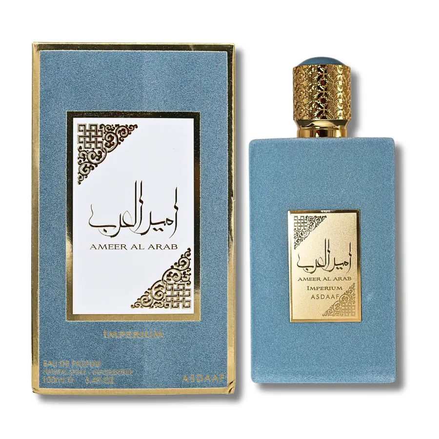 ASDAAF AMEER AL ARAB IMPERIUM Eau de Parfum (3.4 fl.oz) - Floral Perfume, Cologne Infused Unisex Fragrance, EDP Liquid Cologne for Men (Beauty & Personal Care)