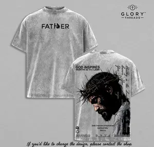 FATHER , FORGIVE THEM Vintage Jesus Christian Oversized T-Shirt / Tank Top / Hoodies, God Inspires Faith Graphic Tee, Religious Streetwear, Gospel Worship Shirt, Gift for Believers