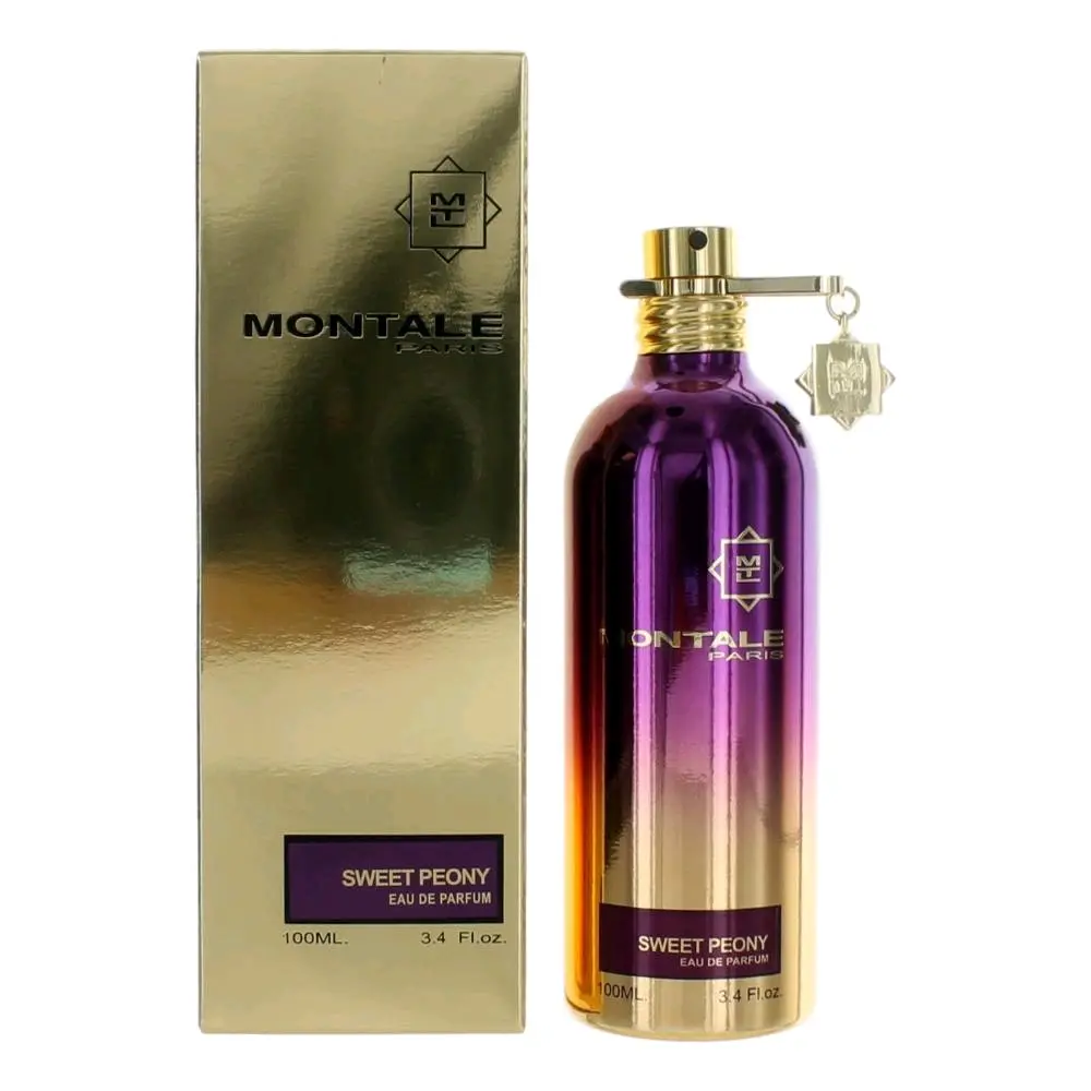 Montale Sweet Peony EDP for Women, Powdery Peony Rose and Fresh Vanilla Scents with Spicy Jasmine & Coconut Notes, 3.4 fl oz