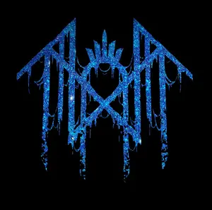 Sleep Token Band Blue Glitter Car Sticker Vinyl Decalm2