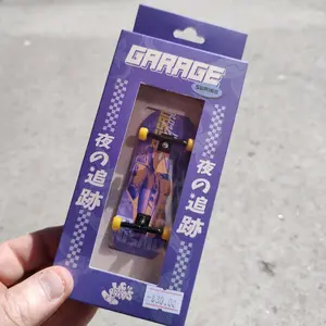 LC BOARDS 98X34 COMPLETE GARAGE SERIES SKYLINE GRAPHIC FOAM GRIP TAPE