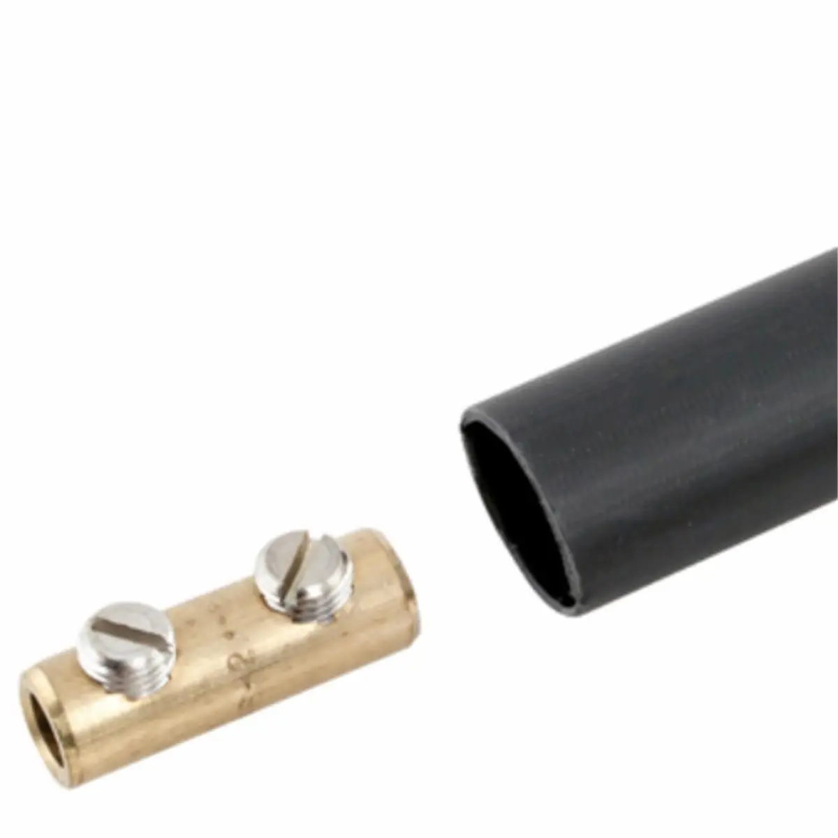 212 MAIN NSI 2 Easy Splice CU Butt Splice Kit, Heat Shrink, Waterproof, Polyolefin, Waterproof Sealant, Brass Connectors, Clamshell Pack