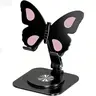 Joytutus Multifunctional Aluminium Alloy Butterfly Mobile Phone Stand - 360° Rotate, Compact, Folding, Adjustable Mount, Portable Tabletop Desk Gadget, Selfie Accessory, Phone Accessories