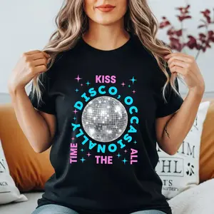Harry Styles UK Tour 2026 T-Shirt Kiss All The Time Disco Occasionally Music Top