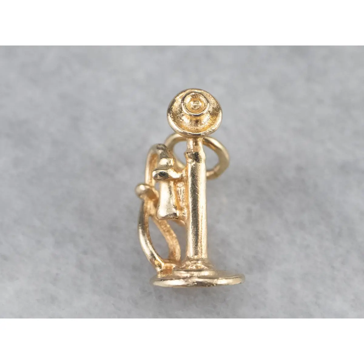Vintage Gold Phone Charm