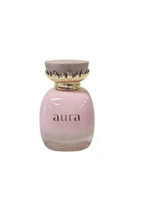 KHADLAJ PERFUMES Aura La Fede Crisp Flower Perfume - Refreshing Floral-Fruity Women's Fragrance with Pear Bergamot & Peach Notes