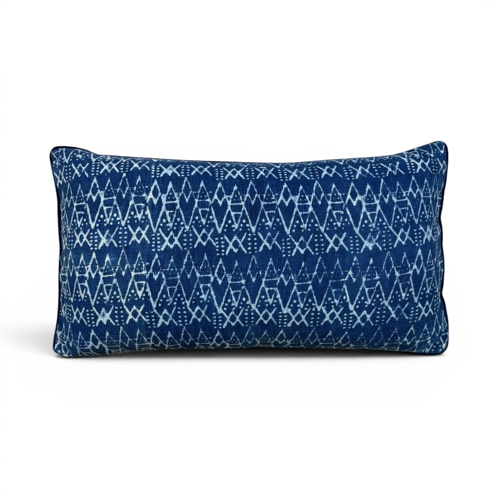 Vintage Indigo Mudcloth Floor Pillow