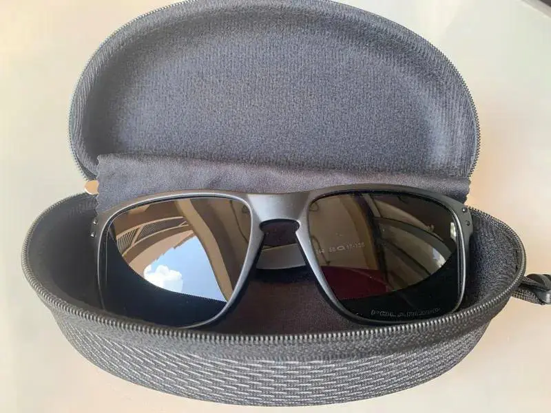 New Sunglasses Polarized Holbrook Matte Black (All Black) Casual Style Eyewear