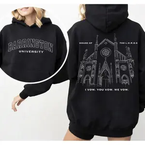 Barrington Sweatshirt, The Lords Series Book Hoodie, Chaotic Book Shirt, Gift For Book Lover, Unisex Sweater Pullover Tee