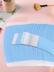 36 Pieces Blue Hair Extension Adhesive Strips, Waterproof Sweat-Resistant Strong Sticky, Invisible Long-Lasting Hold, Hair Extensions Patch, Hair Extensions Tape