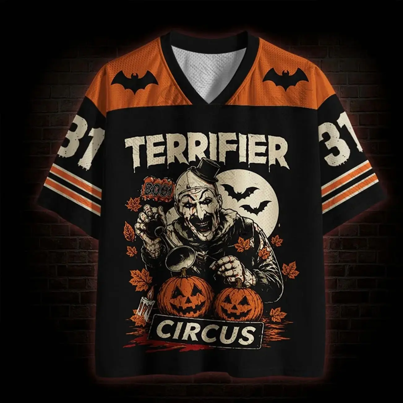 Halloween Circus Mesh Jersey B6X