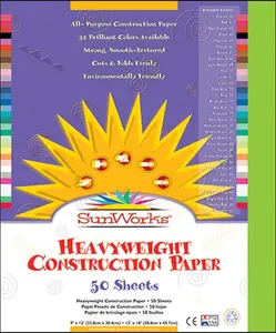 Pacon Corporation PAC Sunworks 12X18 Bright Green 50Ct Construction Paper