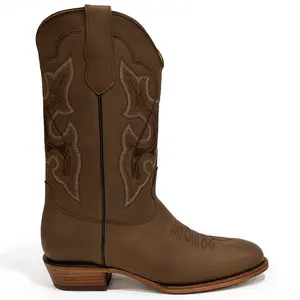 002 Handmade Cowboy Boots Traditional Genuine Leather | Men's Western Boots | TikTok Shop Exclusive