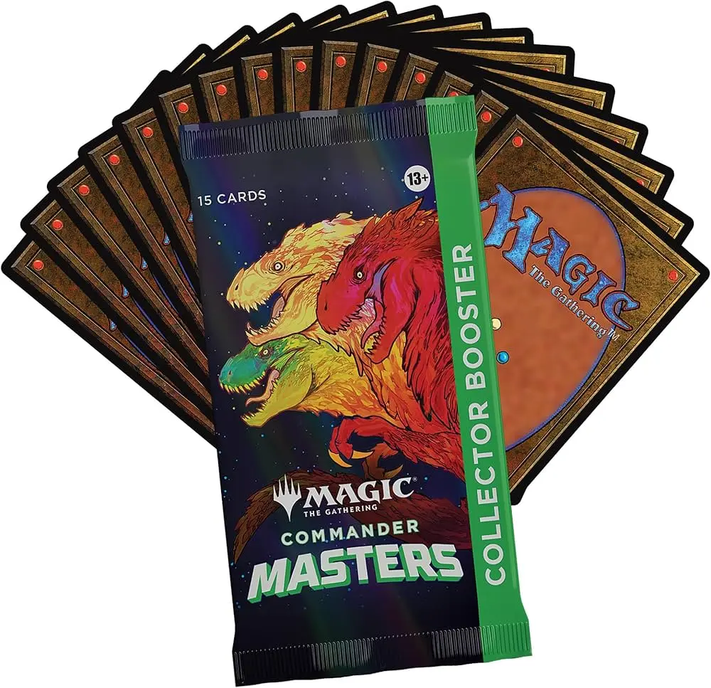 Commander Masters - Collector Booster Pack - Commander Masters (CMM) - Magic: The Gathering - TikTok Shop Commander Masters - Collector Booster Pack - Commander Masters (CMM) - Magic: The Gathering - TikTok Shop