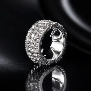 Women’s 10PCS Premium Rhinestone Mini Hair Claw Clips Set - Sparkly, Non-Slip Elegant Hair Accessories for Daily Wear, Styling