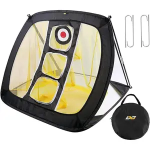 Chipping Net, Pop Up Golf Nets for Backyard Driving Real Golf Balls, Indoor & Outdoor Practice Net for Accuracy Short