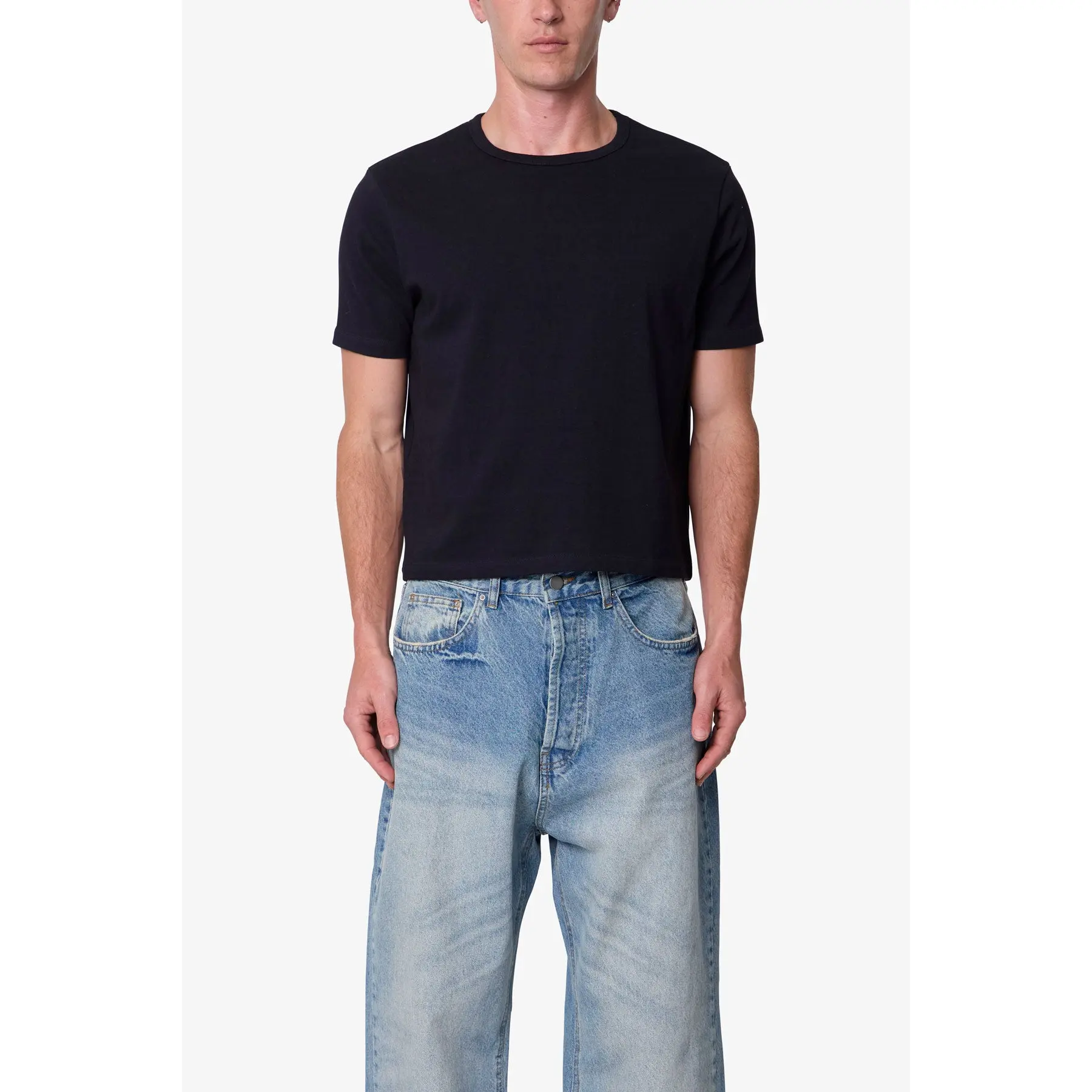mnml Basic Baby Tee - Black