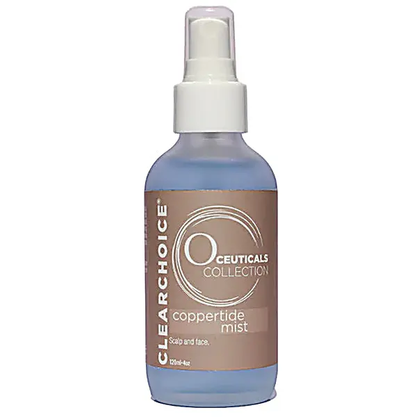 ClearChoice O Ceuticals Collection Coppertide Mist for Sensitive Skin Barrier Repair Anti-Inflammatory Anti-Aging Formula Non-Stripping Paraben Silicone-Free