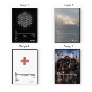 [Sale Up To 40%] [Unframe] 2hollis Album Posters, Experimental Hyperpop Rap Wall Art, Underground Internet Music Aesthetic Decor, Modern Album Cover Artwork, Gift for Fans