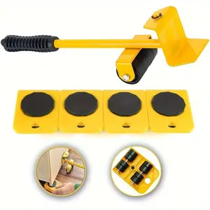 Move Furniture Like a Pro!  Heavy Duty Lifter Set with 4 Sliders – Easy to Use, Up to 330 lbs – Redesign Your Space in Minutes! ️