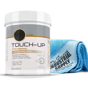 -11 Professional Marble Polish, Polishing Kit, Polishing  Etch Remover and Cleaner, Quartz Polishing Compound with Microfiber Cloth