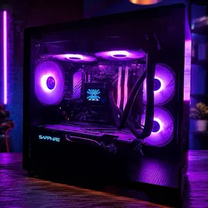 NEW Custom RGB Gaming PC Ryzen 5 / GPU Rx580 / Liquid Cooled/Windows 11 PRO
