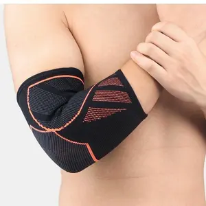 Knitted Non-Slip Sporty Protective Gear Elbow Pads, High-Impact Support for Basketball, Reduces Injury Risk from Collisions, Sprains, Scrapes