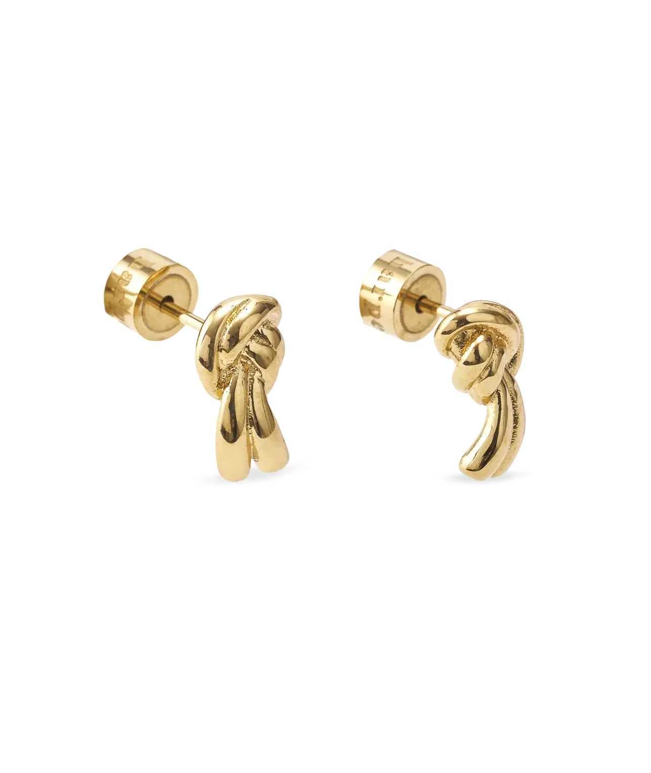 Twisted Knot Stud Earrings
