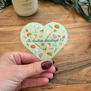 Baking Lover Waterproof Vinyl Sticker