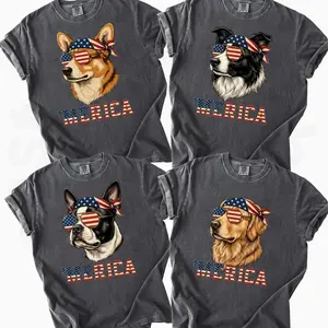 Comfort Colors Pepper 50+ Dog Funny 4th of July Shirt, Merica Golden Retriever Shirt, 4th of July Australian Shepherd Dog Shirt, Black Labrador Mom Gift, Patriotic Dog Tee, Maltese Lover Shirt, 4th of July Gift, 4th of July Shirt, 4th of July Dog, jun14
